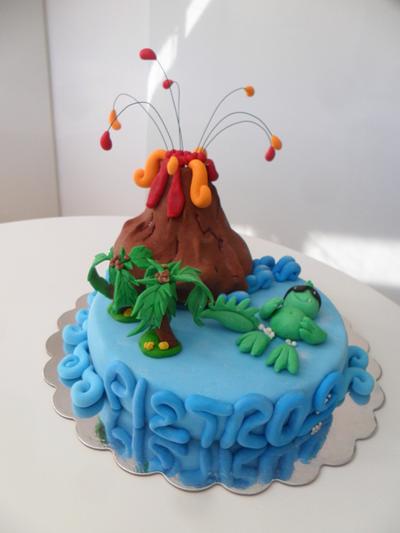 Dinosaur cake - Cake by Clara