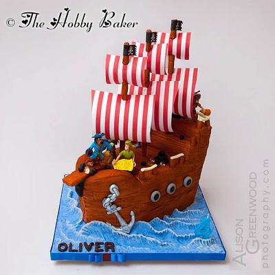 Scooby doo , pirates ahoy  - Cake by The hobby baker 