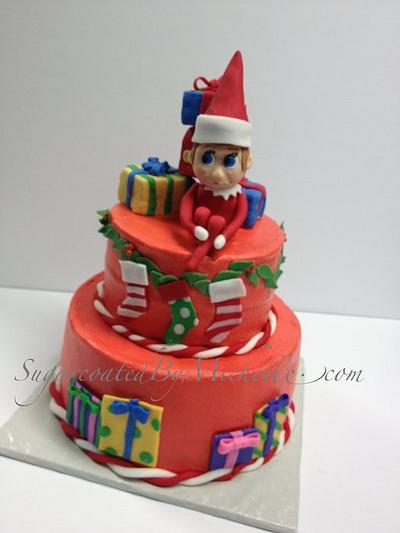 Elf on a  Shelf - Cake by Michelle 