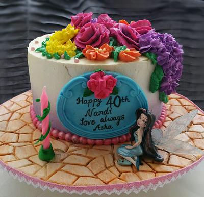 Buttercream bouquet 🌹🌸🌺 - Cake by CAKE RAGA