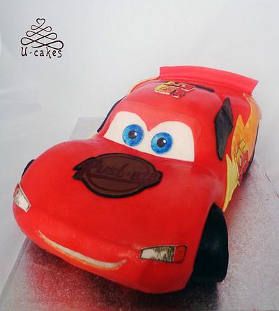 Lightning McQueen - Cake by Olga Ugay