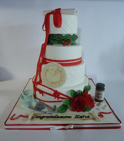 Graduation cake - Cake by Diletta Contaldo