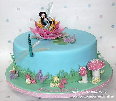 Silvermist Fairy Cake - Cake by Cakes by Christine