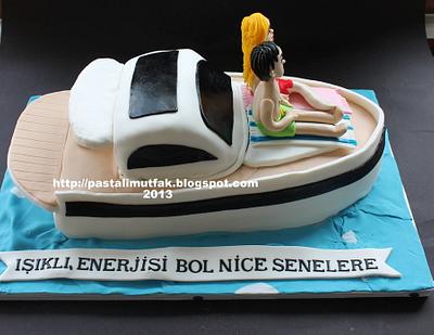 Yacht Cake - Cake by pastalimutfak