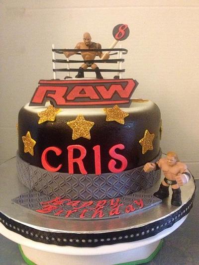 WWE RAW Cake - Cake by DeliciousCreations
