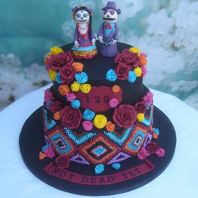 Day of the Dead cake - Cake by Kate's Bespoke Cakes