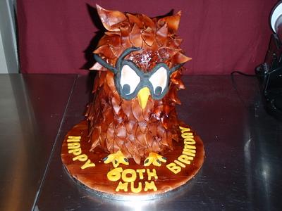 My owl cake  - Cake by christine knowler