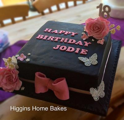 18th Birthday Cake  - Cake by Rhian -Higgins Home Bakes 