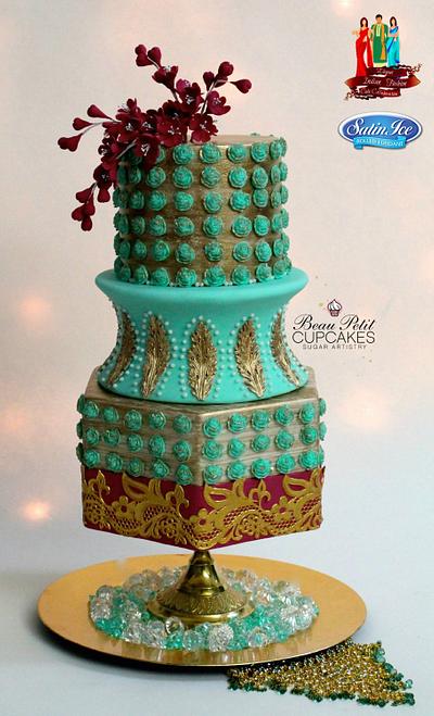 Zeeba - Indian Fashion Elegance - Cake by Beau Petit Cupcakes (Candace Chand)