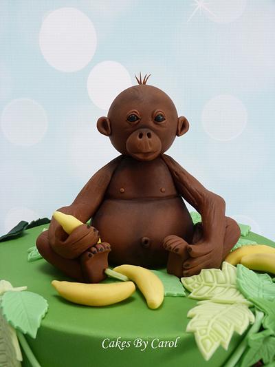 Orangutan - Cake by Carol