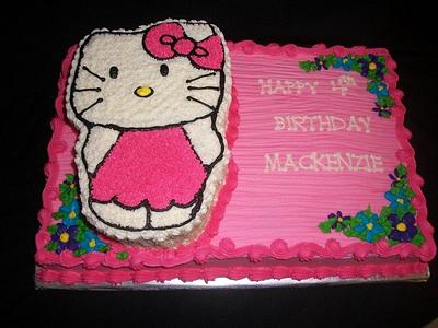 Hello Kitty Birthday Cake - Cake by caymancake