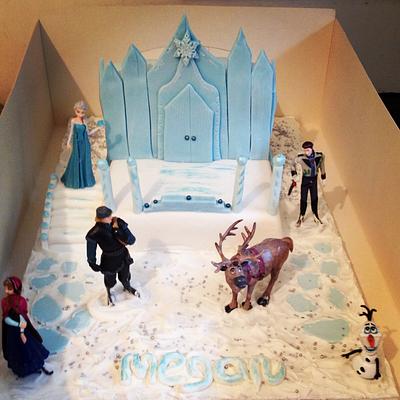 Frozen for Megan  - Cake by Marie 