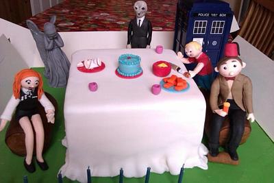 Doctor Who cake - Cake by AnnieBakesCakes