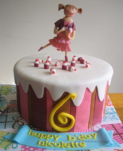 pinkalicious cake - Cake by iriene wang
