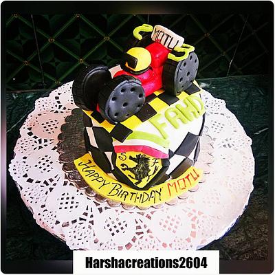 Racing Car it is :) - Cake by harshacreations2604
