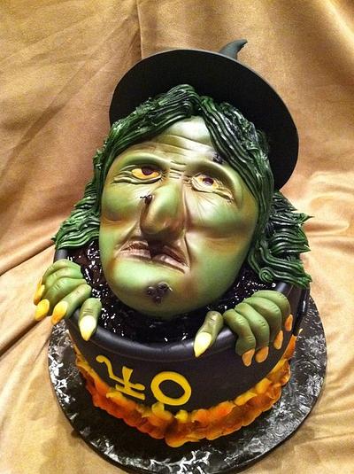 Halloween witch - Cake by Skmaestas