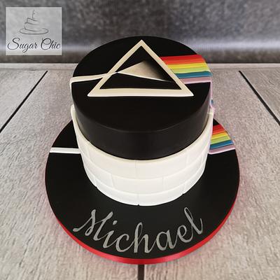 Pink Floyd Cake - Cake by Sugar Chic