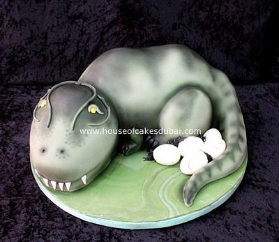 Dinosaur cake - Cake by The House of Cakes Dubai