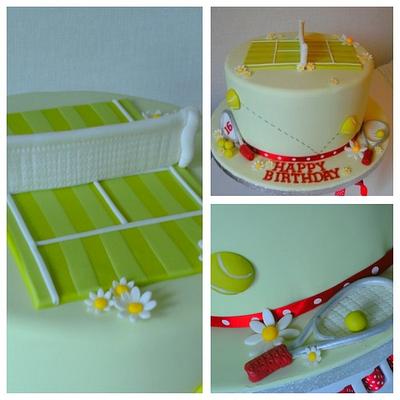 Tickety Boo Cakes - Anyone for Tennis? - Cake by Tickety Boo Cakes
