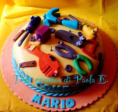 Handy Mandy tools cake (attrezzi di Manny tuttofare) - Cake by Paola Esposito