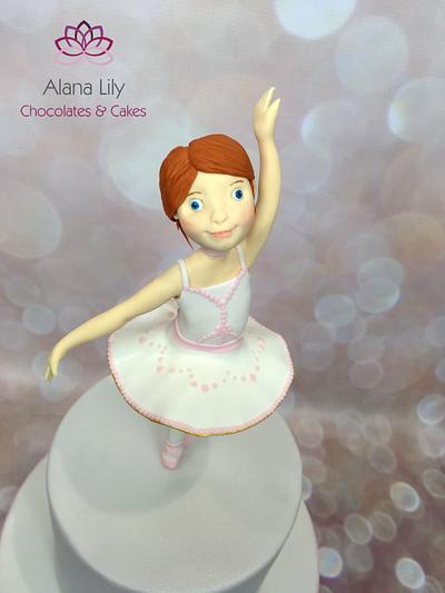 Felicie - Ballerina inspired cake - Cake by Alana Lily Chocolates & Cakes