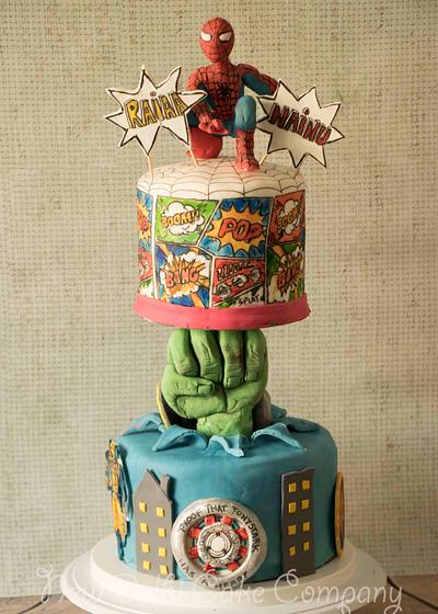 Avengers Assemble - Cake by Smita Maitra (New Delhi Cake Company)