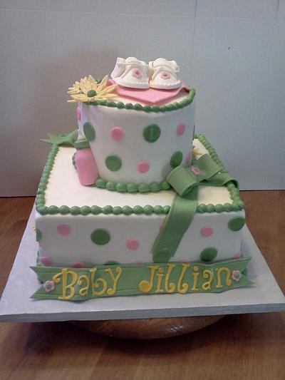 Baby shower cake - Cake by Mareg