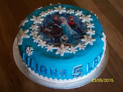 Frozen cake. - Cake by Agnieszka