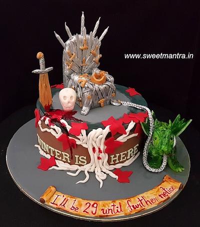 Game of Thrones cake - Cake by Sweet Mantra Homemade Customized Cakes Pune