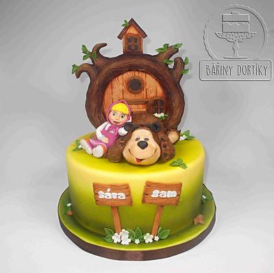 Masha and the Bear - Cake by cakeBAR