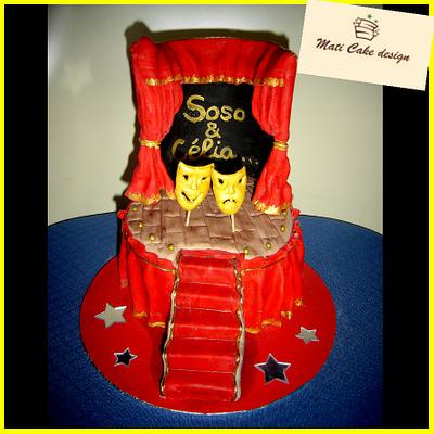 theatre cake - Cake by mati cake design