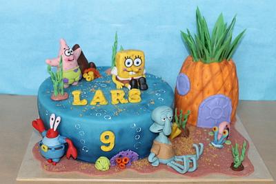 Sponge Bob Square Pants.... - Cake by Karen Dodenbier