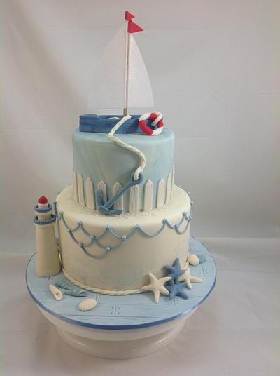 Sailing boat  - Cake by Kake Krumbs