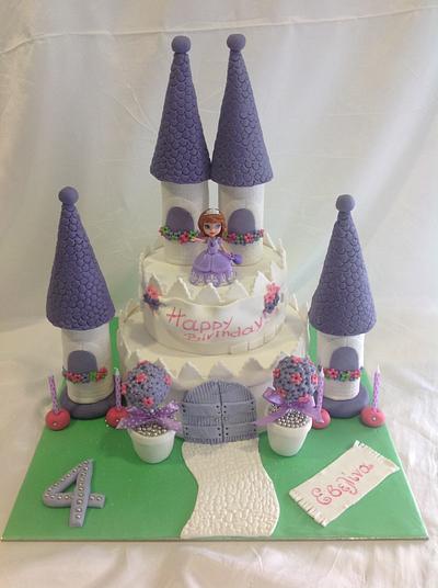 Sofia the First Cake! - Cake by Glykes Epiloges
