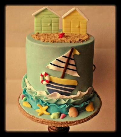 Beside the seaside  - Cake by Time for Tiffin 