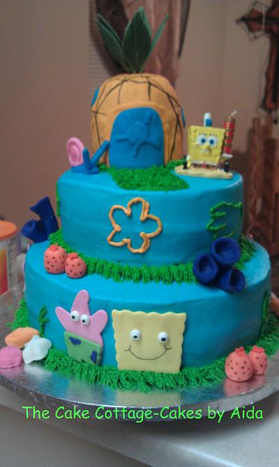 Sponge Bob Cake - Cake by Aida Martinez
