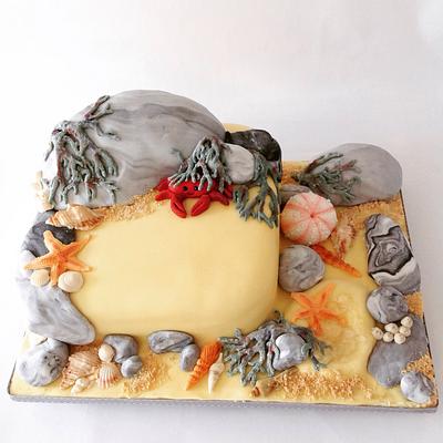 Rock pool cake - Cake by Cupcakestar