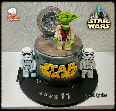 Star wars Lego cake - Cake by Gele's Cookies
