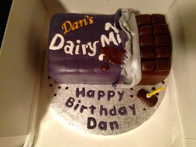 Chocolate Bar Birthday cake! - Cake by Polliecakes