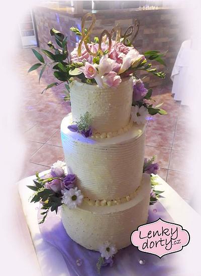 Wedding cake - Cake by Lenkydorty