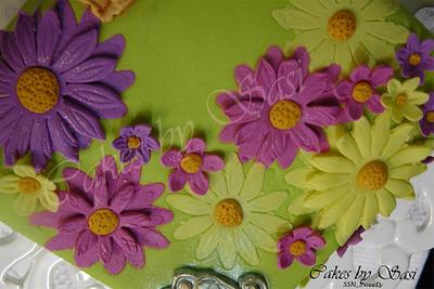 A quick Spring Birthday Cake - Cake by CakesbySasi