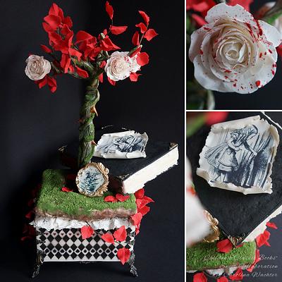  Children´s Classic book Sweet Collaboration -the rose bush of the queen - Cake by carolina Wachter