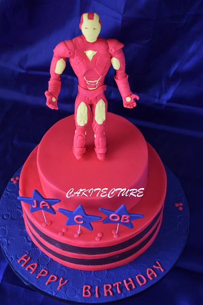 Iron Man - Cake by CAKITECTURE