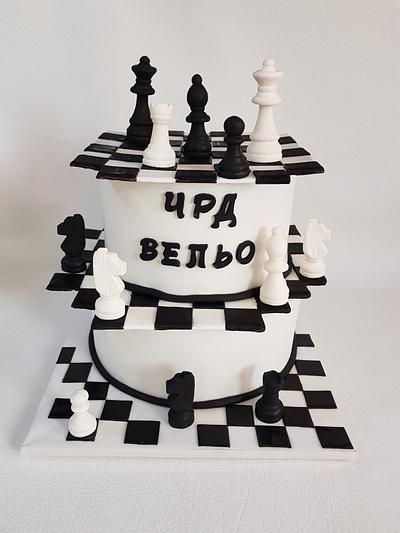 chess cake - Cake by Ladybug0805