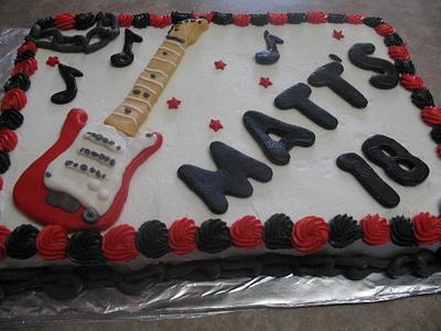 Rock n roll cake - Cake by cher45