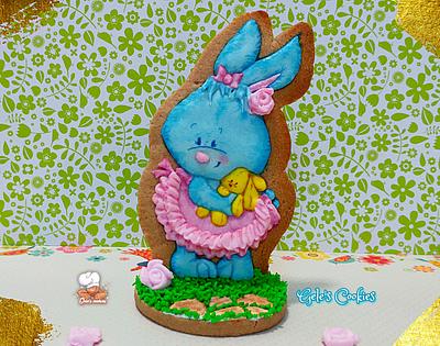 Easter cute bunny ❤🐰 - Cake by Gele's Cookies