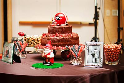 Georgia Bulldogs Groom's Cake - Cake by Cherissweets