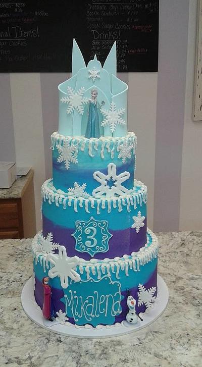 Frozen Cake - Cake by LadyCakes