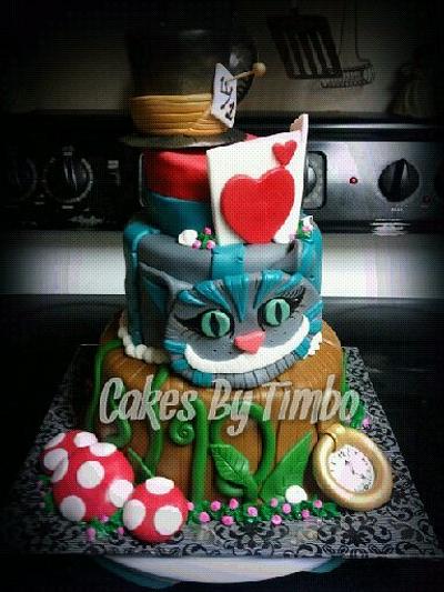 Tim Burton's Alice In Wonderland! - Cake by Timbo Sullivan