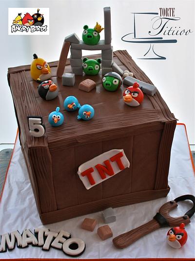 Angry birds - Cake by Torte Titiioo